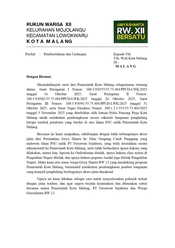 Surat palsu Surat palsu buatan Hamzah dan Irawan