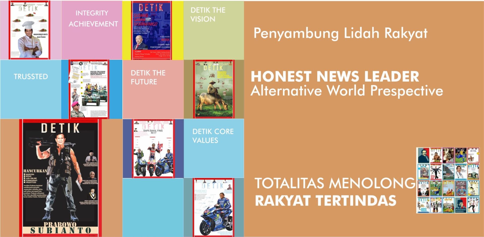 Menjunjung Rakyat Kecil, Menolong yang Lemah